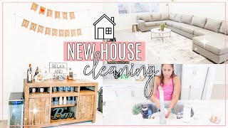 NEW HOUSE CLEAN WITH ME // HOUSEWARMING PARTY CLEANING