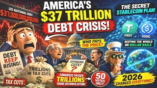 “America’s $37 TRILLION Debt Crisis & The Secret Stablecoin Plan”