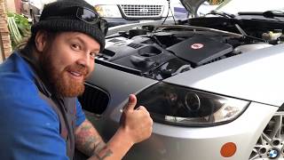 BMW Z4 condensation removal