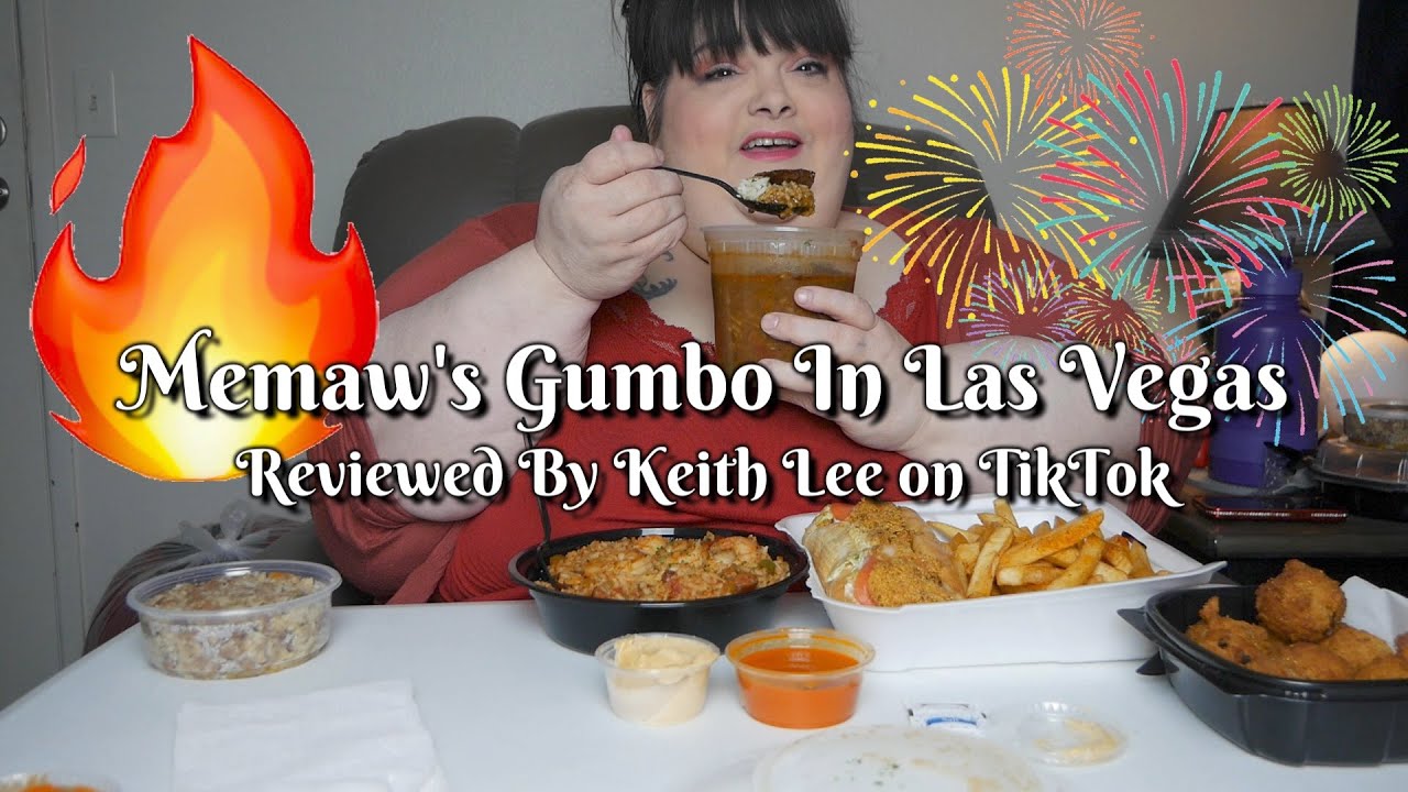 Memaw's Gumbo in Las Vegas Reviewed by Keith Lee on TikTok Trying For The  First Time Mukbang - YouTube