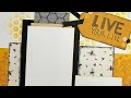 Create a Double Page Layout using the CTMH Sweet as Honey collection.