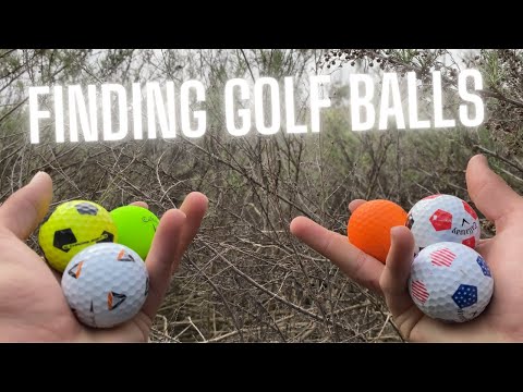 Finding Golf Balls In Golf Course Bushes