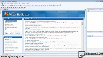 Tutoriel ADO.NET: Connexion avec base de donnée SQL Server - sybaway.com