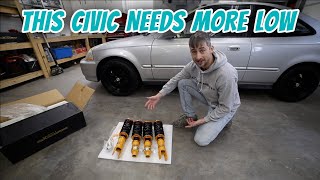 1998 Civic Maxpeedingrods Coilover Install