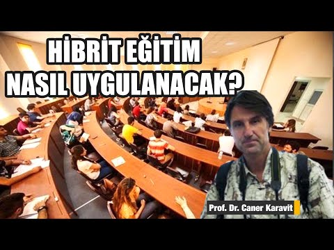 Hibrit eğitim nasıl uygulanacak? Prof. Dr. Caner Karavit değerlendirdi