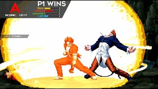 SS MUGEN All-Stars - SB Kusanagi and SB Yagami vs. Clone Kyo Blood and Clone Iori Blood - TAG BATTLE