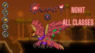 Terraria Calamity: Yharon Master Death Mode No Hit All Classes
