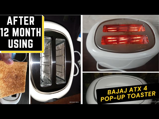Bajaj ATX 4 750-Watt Pop-up Toaster -- After 12 month using detail review.  - YouTube