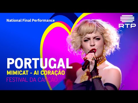 Mimicat - Ai Coração | Portugal 🇵🇹 | National Final Performance | Eurovision 2023