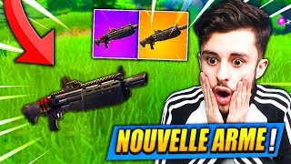 La NOUVELLE ARME *POMPE LÉGENDAIRE* M'A CHOQUÉ sur FORTNITE: Battle Royale !! (CHEAT)