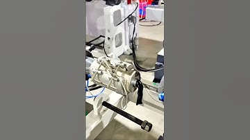 PVC single-wall corrugated pipe production line #extruder #plastic #machine #factory #plasticextrude