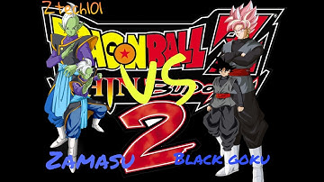 Zamasu vs black goku dragon ball z shin budokai 2 mod