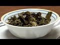 Recipe for Collard Greens Using Smoked Hog Jowls on NuWave PIC