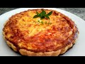 QUICHE DE QUEIJO COM BACON-RECEITA DELICIOSAMENTE ELEGANTE