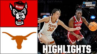 ncaa tournament elite 8: nc state wolfpack vs. texas longhorns | full game highlights