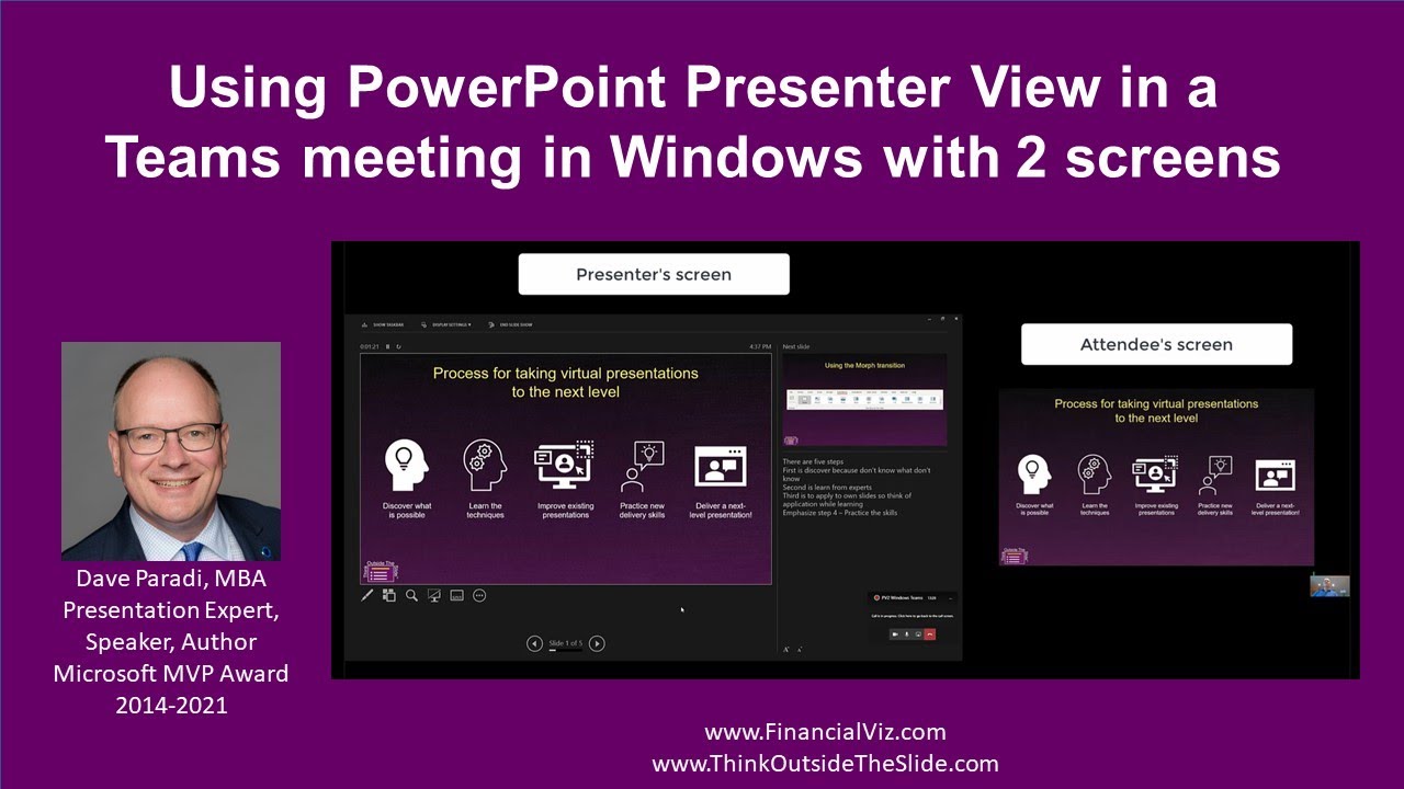 how to do powerpoint presentation mode in teams