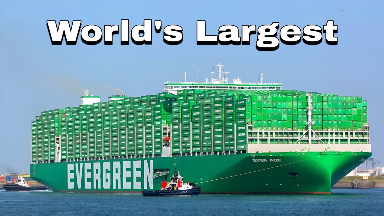 World’s Largest Container Ships – Engineering Wonders of the Sea - YouTube