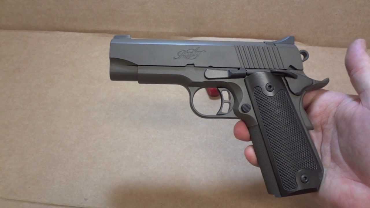 Kimber Eclipse PRO 2 with Bi-bevel Crown & Custom Cerakote - YouTube
