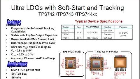 Low Drop-Out (LDO) Regulators