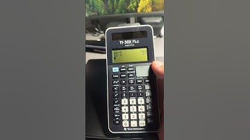 TI-30x Plus MathPrint #matheducation #ti