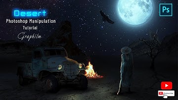 Desert, Photoshop Manipulation Tutorial