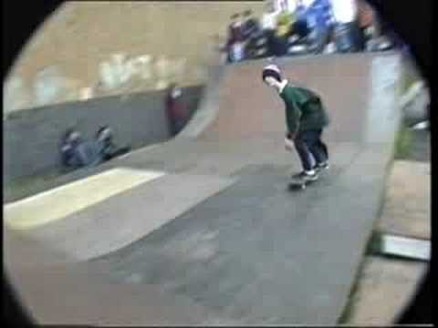 tom penny skating monmouth ramp, 1992. rare footage