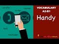 Learn German | German Vocabulary | das Handy | Mobile Phone | A2 | B1