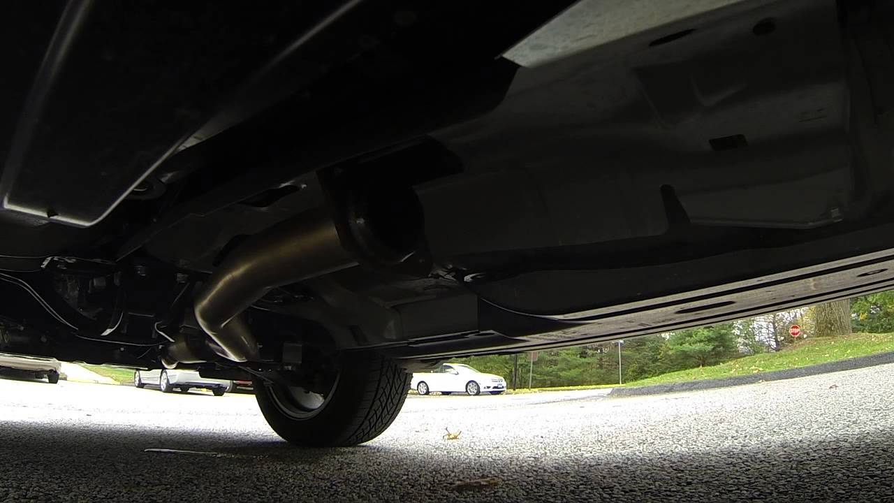 2014 Subaru Crosstrek Exhaust cold start - YouTube