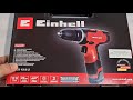 Einhell thcd 122 li cordless drill 12v 13ah liion battery  charger 24nm 2 speeds no led