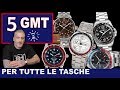 5 orologi GMT che trovo affascinanti, ecco la mia scelta