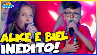 ALICE E BIELZINHO ARRASAM CANTANDO SUCESSO DE XAMÃ E MARILIA MENDONÇA NO VOVÔ RAUL GIL