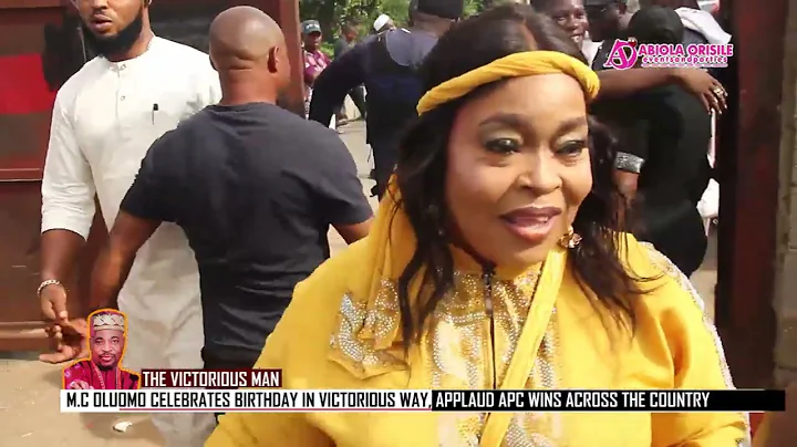 HOW M.C OLUOMO CELEBRATES HIS BIRTHDAY IN VICTORIOUS WAY AND APPLAUD APC WINS ACROSS THE COUNTRY