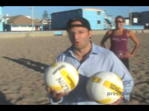 Team VolleyChick Teaches You How to Play Beach Vol...