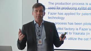 Exciting innovation in Lahti: Fazer invests in a factory producing xylitol from oat hulls.mp4
