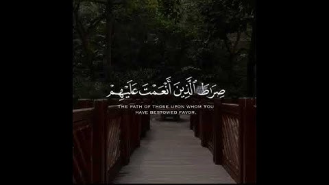 سورة الفاتحة - AlFaatiha 🌿 بصوت جميل وهادئ 🤍🍂