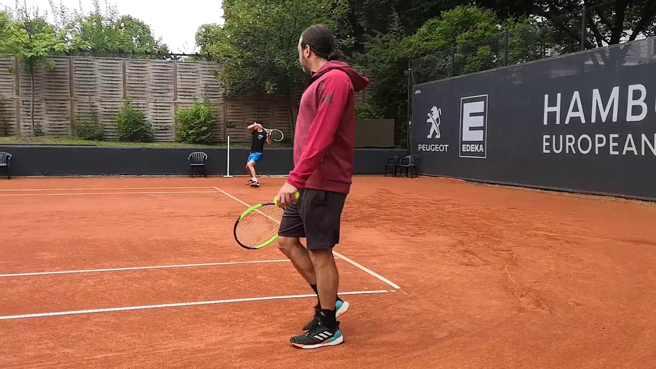 Dominic Thiem Training Practice Hamburg Rothenbaum 2019