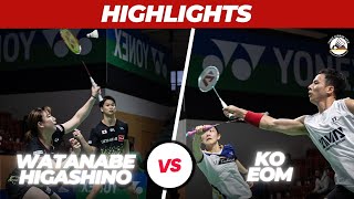 Courtside View: Yuta Watanabe/Arisa Higashino vs Ko Sung Hyun/Eom Hye Won | Match of the Day