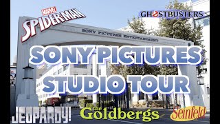 L.A. Vlog Part 4 -  Sony Pictures Studio Tour. Spiderman, Goldbergs, Jeopardy and More!
