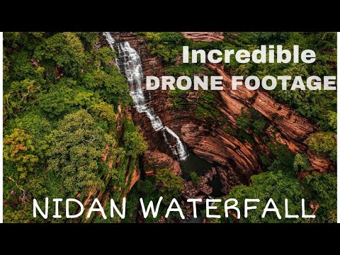 NIDAN WATERFALL | Katangi | Jabalpur | MP TOURISM | Drone Shot | DJI Mavic Air | OnePlus | Canon200D