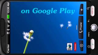 Dandelion Parachutes Deluxe HD Edition 3D Live Wallpaper for Android screenshot 4