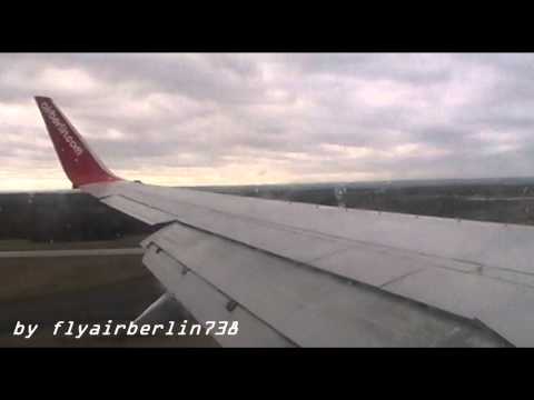 airberlin 737-86J | Horrible Crosswind Low Approac...