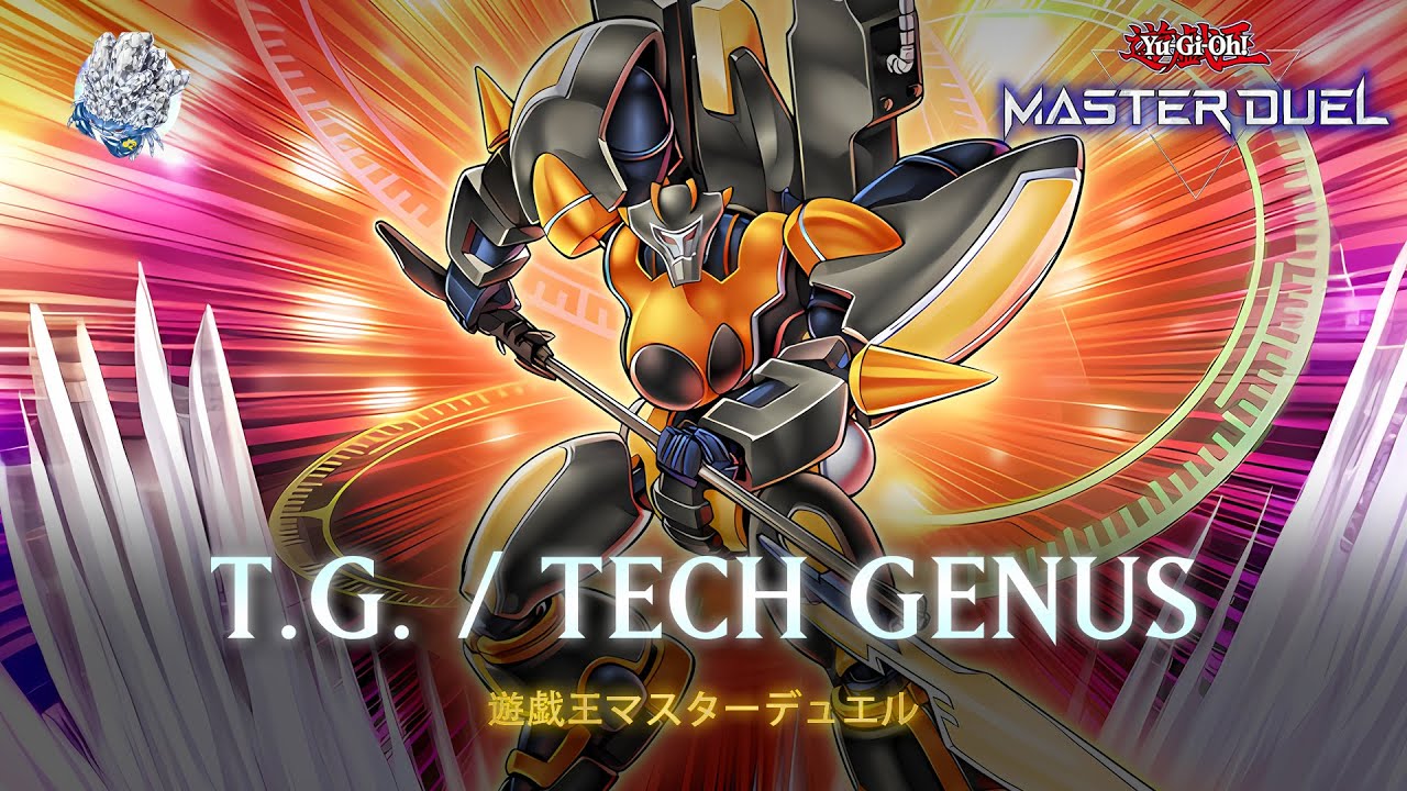 T.G. / Tech Genus - T.G. Limiter Removal / Ranked Gameplay [Yu-Gi-Oh!  Master Duel]