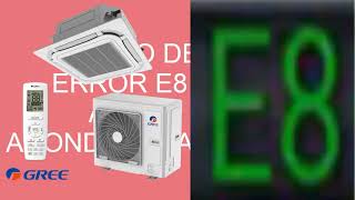 air conditioner ac e8 error code: what does it mean and how to fix it