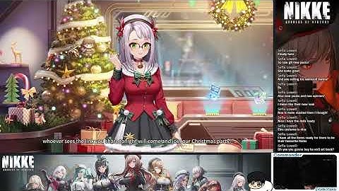 【Goddess of Victory: NIKKE】Special Christmas Livestream Reaction (GAME UPDATES AND NEW YEARS NIKKE?)