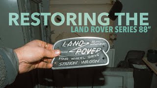 The Start of The Land Rover Restoration