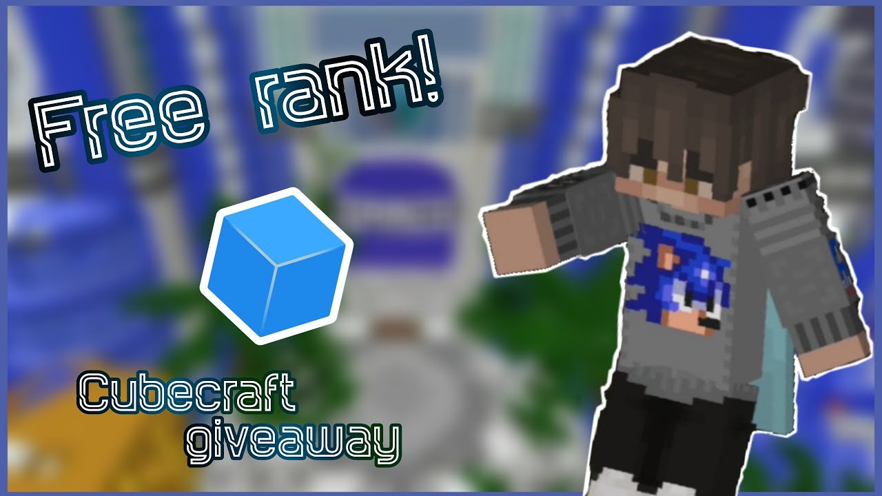Cube Craft Java Ranks FREE RANKS GIVEAWAY | Get a rank of your choice! | Cubecraft bedrock ...