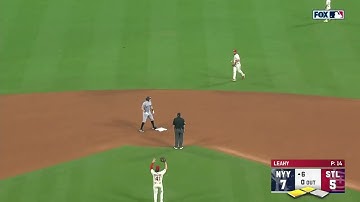 Bases clearing double for Ben Rice