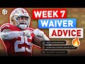 Week 7 Waiver Wire | Players To Target, Drop, and Trade (2023 Fantasy Football)