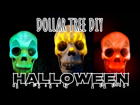 Dollar Tree Halloween DIY - YouTube