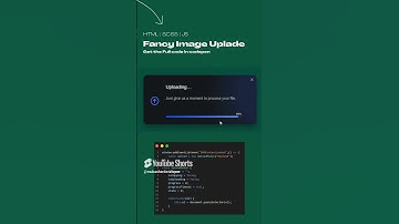 Don’t Use Boring Upload Buttons – Try This! 😍 #cssanimation #shorts